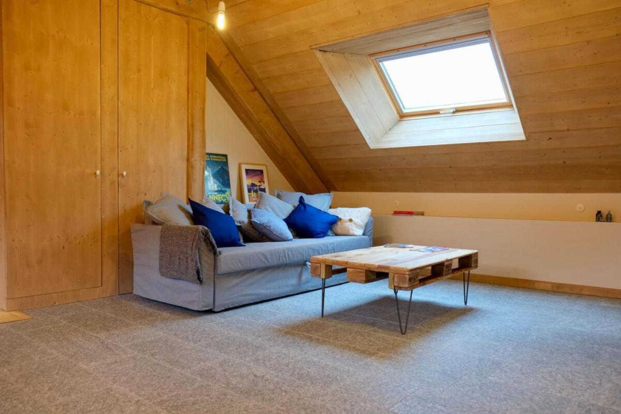 L'Alpage de la Bergerie apartment in a cosy farmhouse ! Naves-Parmelan Extérieur photo