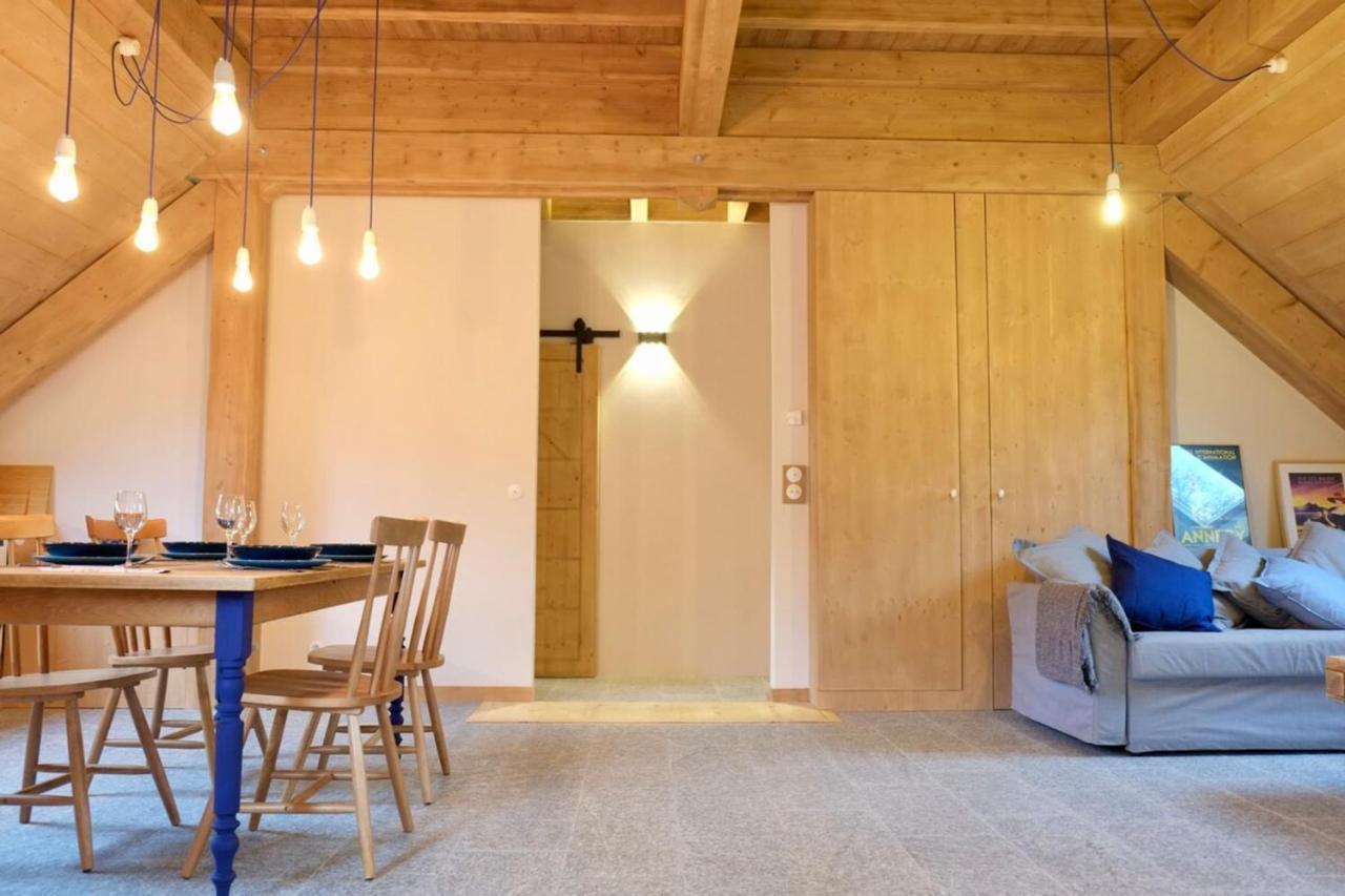 L'Alpage de la Bergerie apartment in a cosy farmhouse ! Naves-Parmelan Extérieur photo
