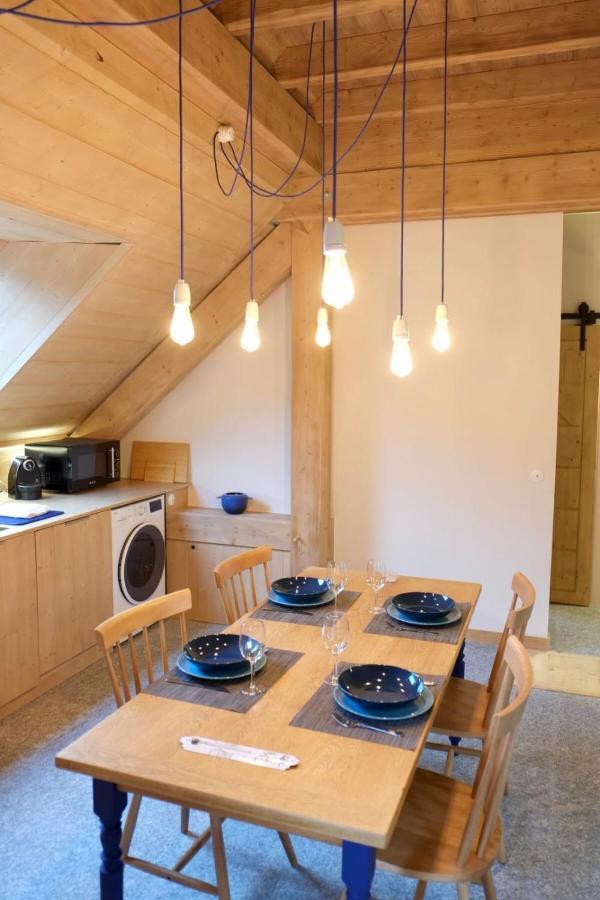 L'Alpage de la Bergerie apartment in a cosy farmhouse ! Naves-Parmelan Extérieur photo