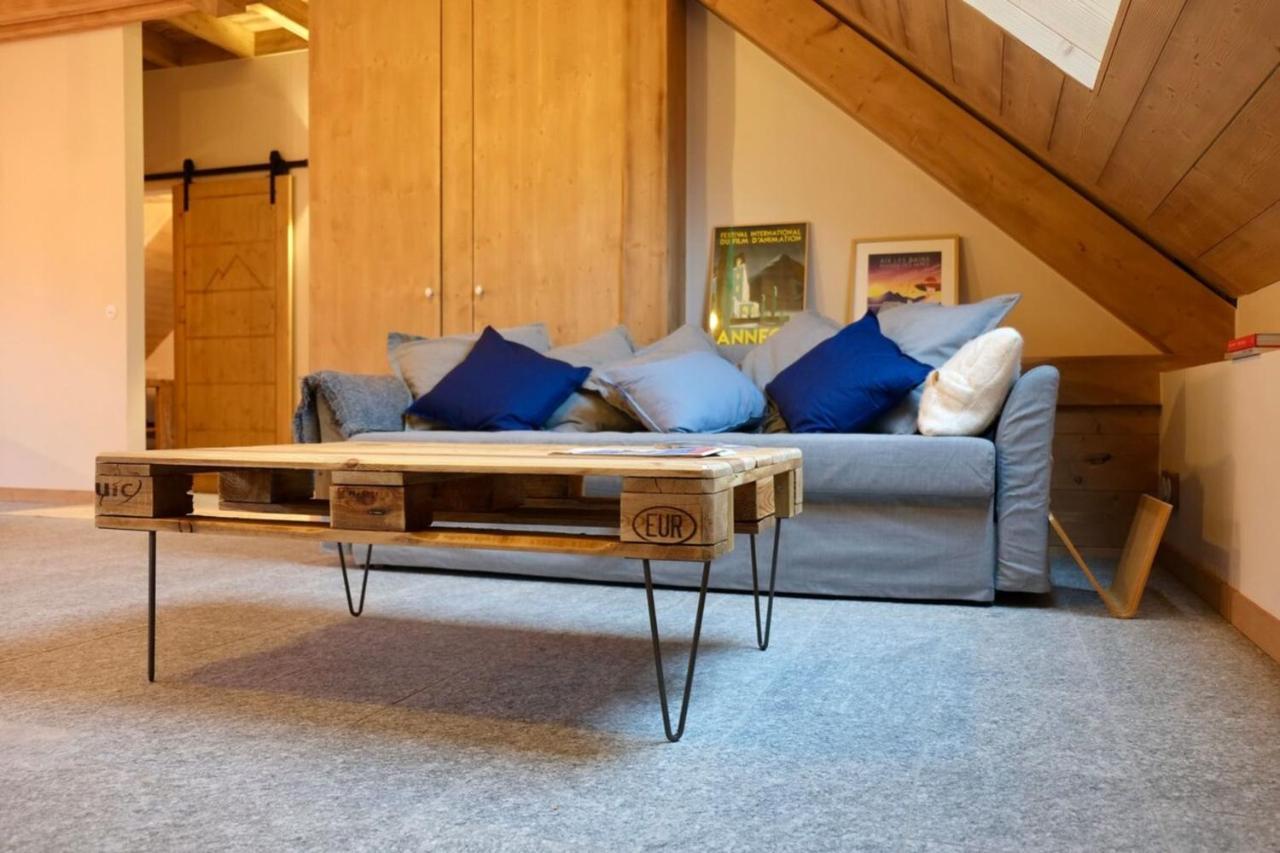 L'Alpage de la Bergerie apartment in a cosy farmhouse ! Naves-Parmelan Extérieur photo